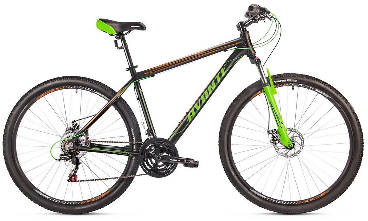 Фотографія Велосипед Avanti SPRINTER 27,5" (2020) 2020 Чорно-зелений